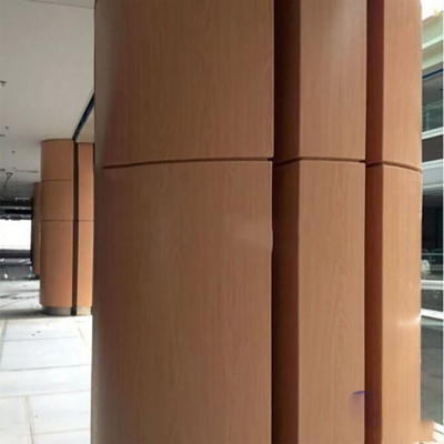 室内铝单板圆柱定做柱子装饰铝单板厂家