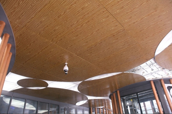 广图建材室内天花吊顶铝单板安装方法